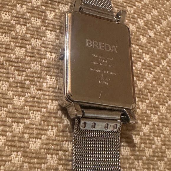 Breda Silver Mesh Women's Watch - Picture 3 of 4